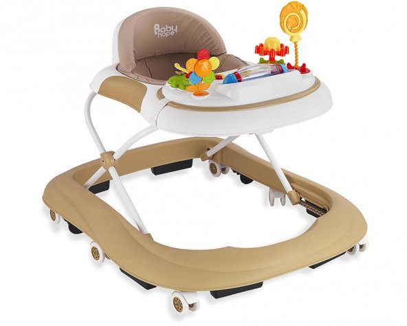 Babyhope 213 Star Yürüteç Kahverengi ürün görseli 1