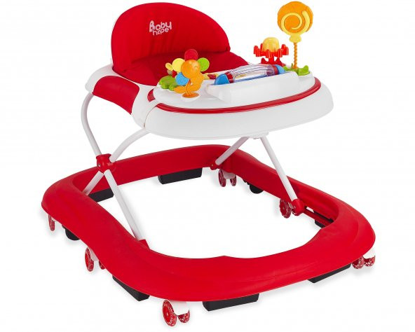 Babyhope 213 Star Yürüteç Çocuk Yürüteci Kırmızı ürün görseli 1