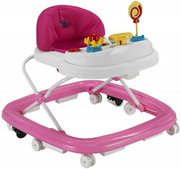 Babyhope 217 Lüks Oyuncaklı Yürüteç Pembe ürün görseli 1
