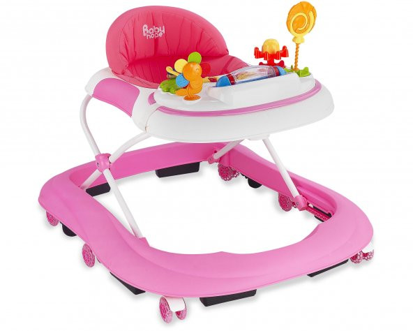Babyhope 213 Star Bebek Yürüteç Pembe ürün görseli 1