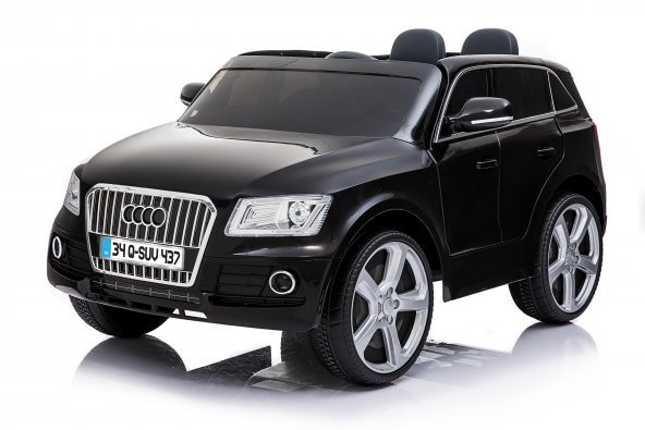 Babyhope Q-SUV Akülü Jeep 12 Volt Akülü Araba Siyah ürün görseli 1