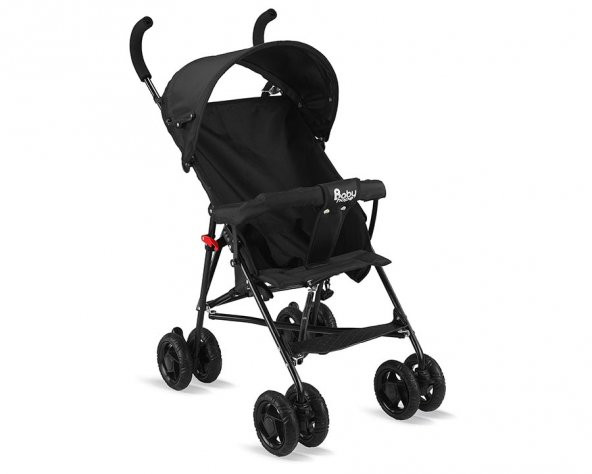 Babyhope SC-107 Siyah Baston Bebek Arabası Siyah ürün görseli 1