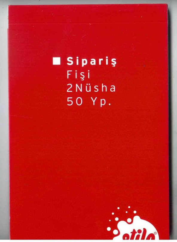 Sipariş Fişi - Otokopili 2 Nüsha ürün görseli 1