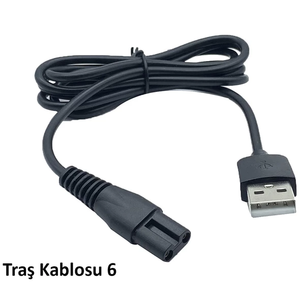 Powermaster Tıraş Makinaları İçin Usb Şarj Kablosu 1 Metre No:6 ürün görseli 1
