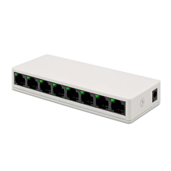 POWERMASTER PM-14054 8 PORT 10/100 MBPS SWITCH ürün görseli 1