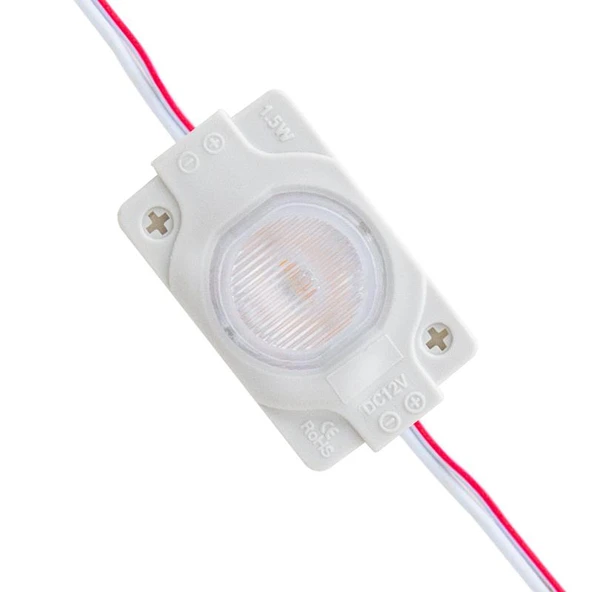 Powermaster 12V 1.5W Gün Işığı Mercekli Modül Led 40x30 mm ürün görseli 1