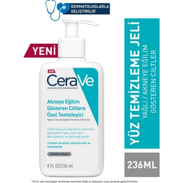 Cerave Akneye Eğilim Gösteren Ciltler Için Özel Temizleyici 236 ml ürün görseli 1