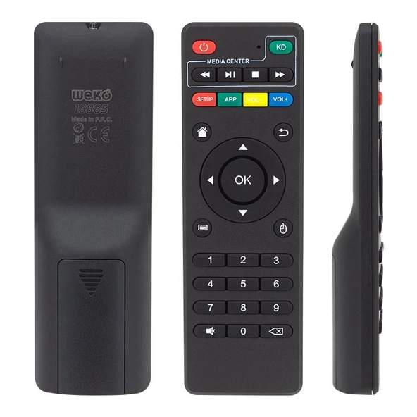 Ayt Android Box Cihazlar İçin X96 Mini Kumandası X96 X100 X200 T96 Android Tv Box Uyumlu Uzaktan Kumanda ürün görseli 1