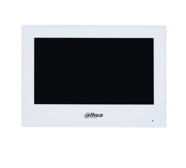 Dahua VTH2621GW-P 7 TFT LCD Dokunmatik Ekran Çok Yönlü Mikrofon Villa Tipi İntercom İç Ünite Beyaz ürün görseli 1