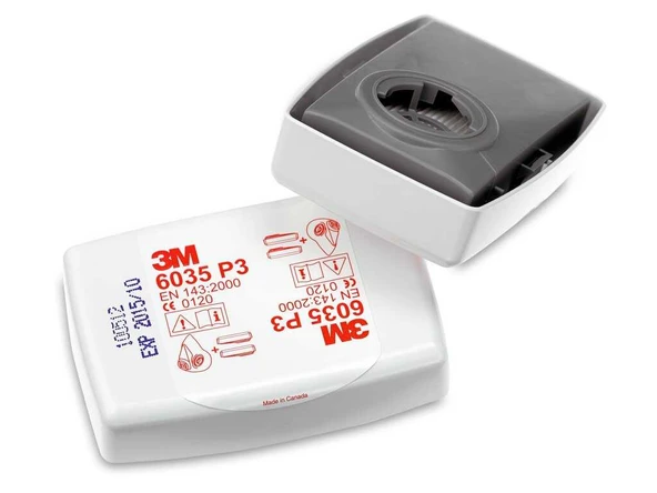 3M 6035 P3 Paertikül Filtresi 6000 Serisi (1 Çift) ürün görseli 1