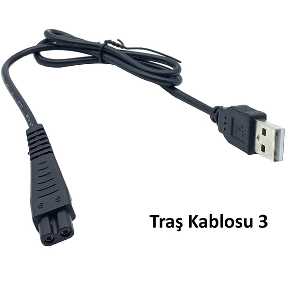 Ayt Tıraş Makinaları İçin Usb Şarj Kablosu No:3 ürün görseli 1