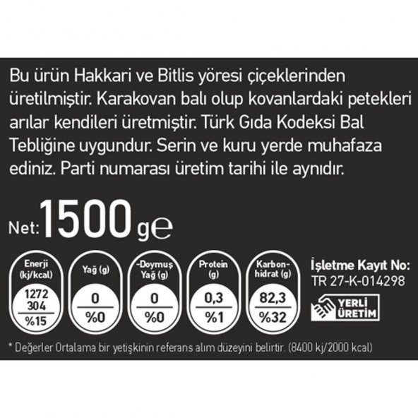Karakovan Petek Balı 600 Gr - Resim 3