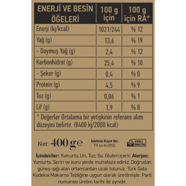 Ev Yapımı  Sebzeli Erişte 400 Gr - Resim 3