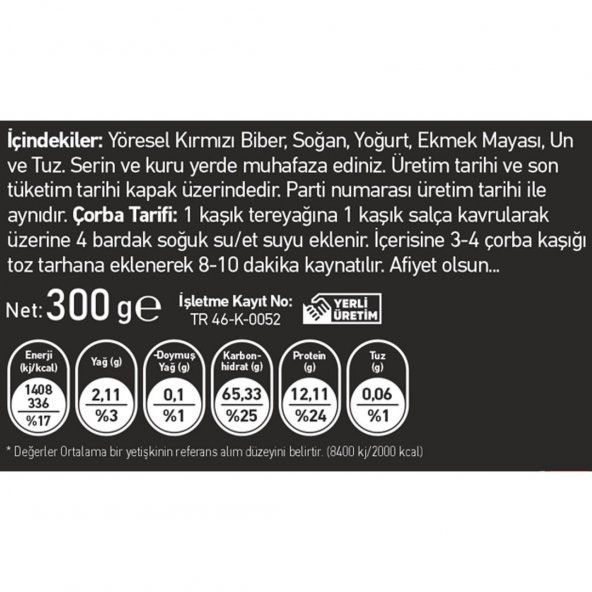Çorbalık Un Tarhanası 300 Gr - Resim 3
