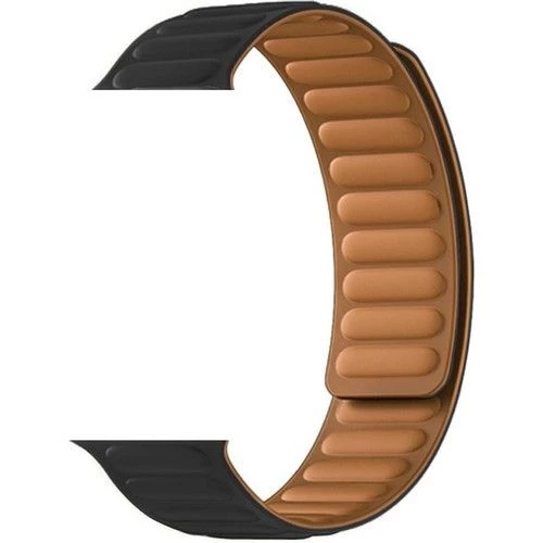 Smcase Apple Watch SE 2 2022 40mm Kordon Mıknatıslı Deri Tasarım Ayarlanabilir KRD 34 ürün görseli 1