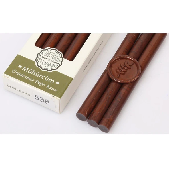 Mühür Mumu Çubuk 11mmx120mm 10 lu Paket Model: 536 VENGE SATEN ürün görseli 1