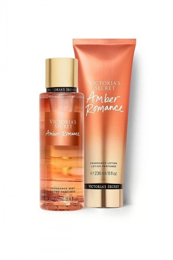 Amber Romance New Collection Vücut Spreyi''vücut Losyonu 2 Li Set ürün görseli 1