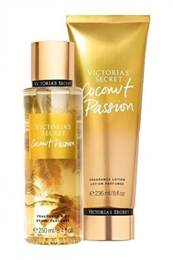Coconut Passion New Collection Vücut Spreyi,vücut Losyonu 2 Li Set ürün görseli 1