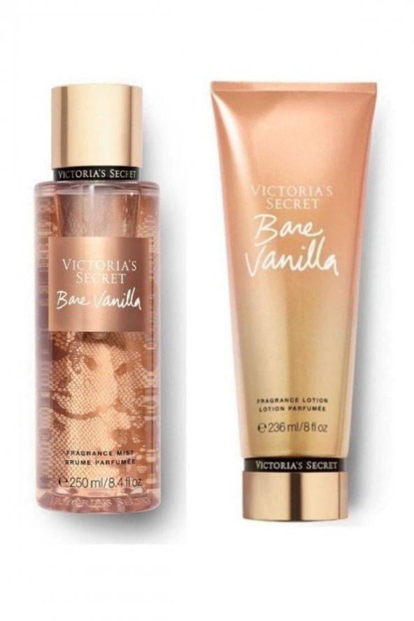 Bare Vanilla New Collection Vücut Sprey,vücut Losyonu 2 Li Set ürün görseli 1