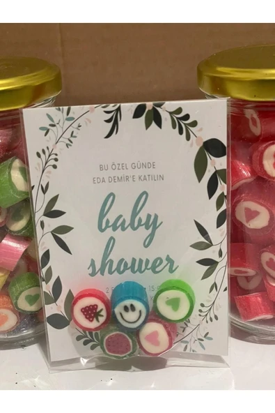 ŞEKERCİYAŞAR Baby Shower-mevlit-sünnet,doğum Günü Hediye Şekeri 100 Adet ürün görseli 1