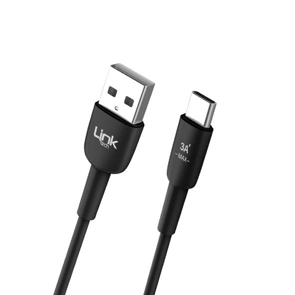 LinkTech K602 Safe USB - Type-C 3A Data ve Şarj Kablosu 1mt - Resim 5