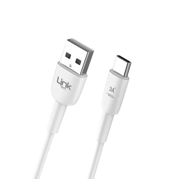 LinkTech K602 Safe USB - Type-C 3A Data ve Şarj Kablosu 1mt - Resim 2