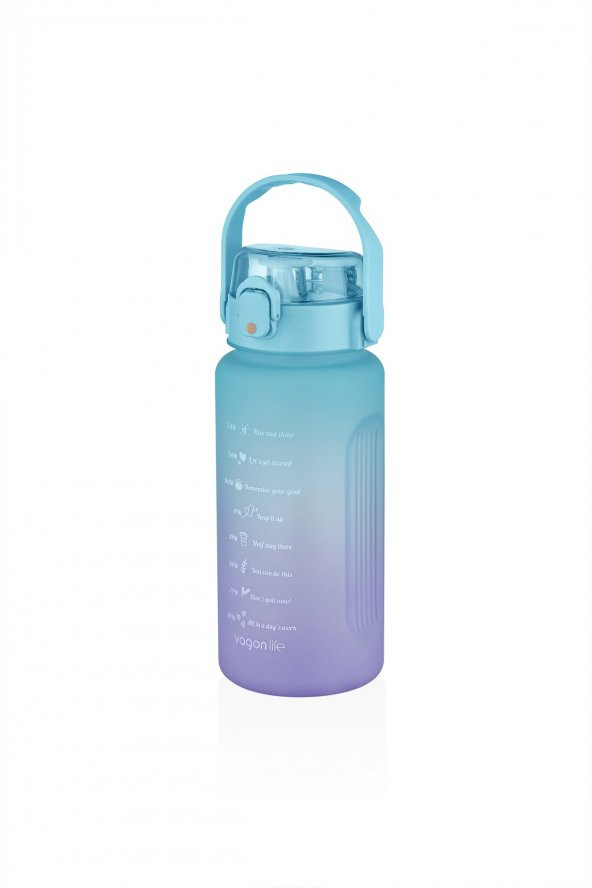 Vagonlife Su Matarası 1500ML VGN2213 Mavi Mor ürün görseli 1