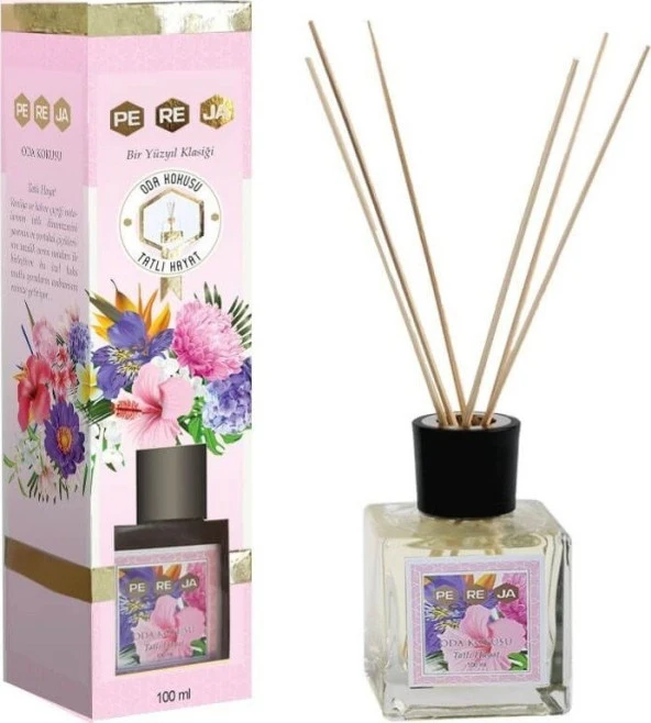 Pereja Reed Diffuser Oda Kokusu Tatlı Hayat 100 Ml ürün görseli 1