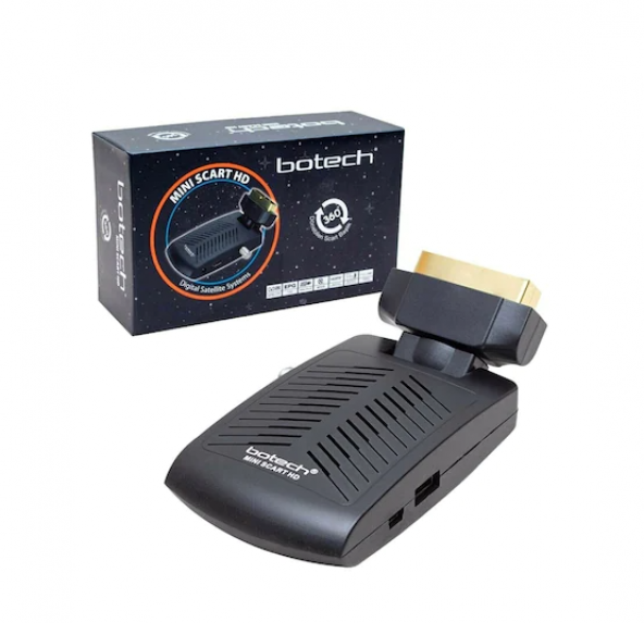 Botech Mini Scart + Hdmı Uydu Alıcısı ürün görseli 1