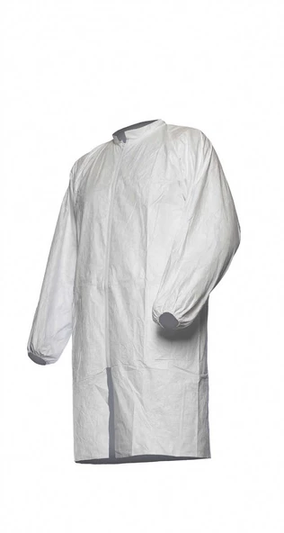 DuPont™ Tyvek® 500 Labcoat PL309 2 Cepli Fermuarlı Laboratuvar Önlüğü ürün görseli 1