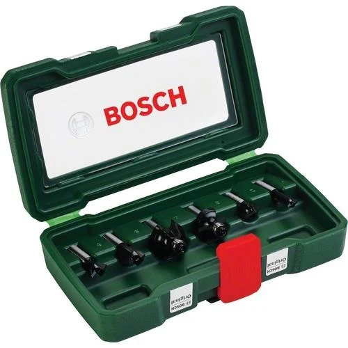 Bosch DIY 6 PARÇA FREZE SETİ 8 MM ŞAFTLI ürün görseli 1