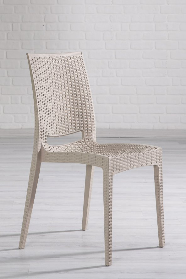 SANDALİE Rattan Large Cappucino Masa Takımı Bahçe&balkon 1 Masa + 6 Sandalye ürün görseli 1