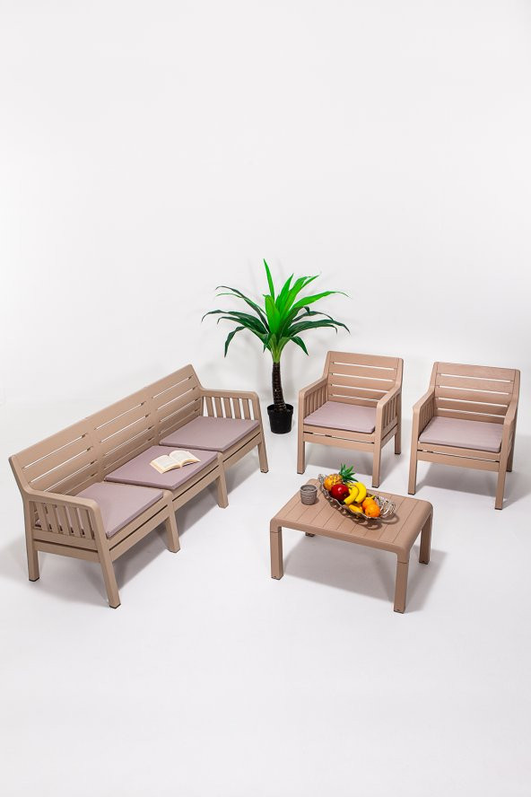 Modalife Lara Home 3+1+1 S Bahçe Takımı ürün görseli 1
