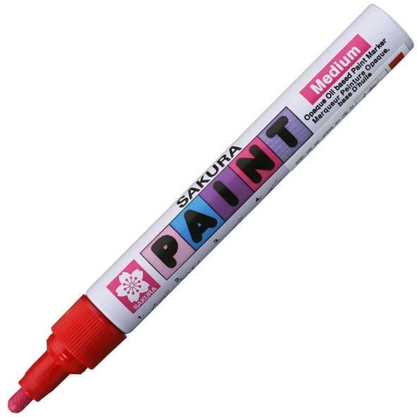 SAKURA PAINT MARKER MEDIUM KIRMIZI (XPMK-B#19) ürün görseli 1