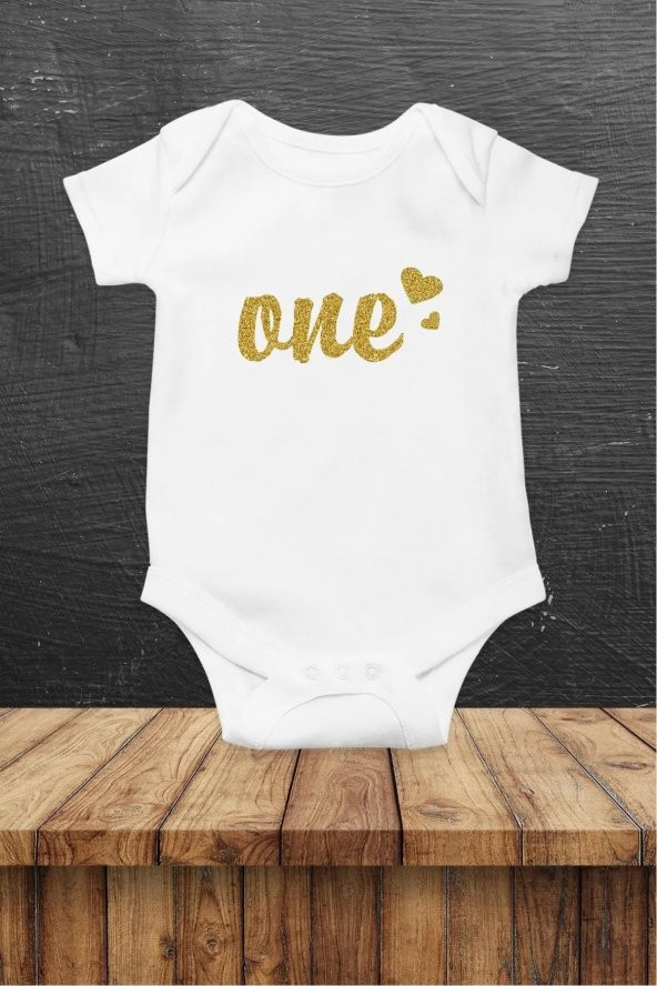 one Hediyenza Özel Tasarım Bebek Zıbın Pamuklu Çıtçıtlı Body Bebek Hediye ürün görseli 1