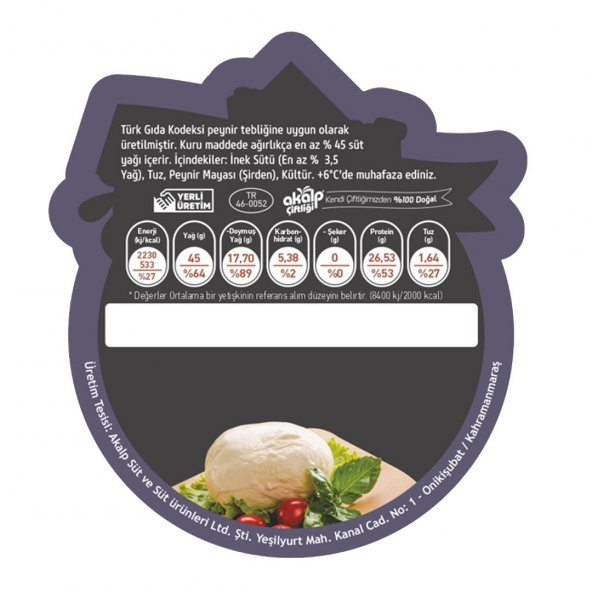 Tam Yağlı Mozzarella Peyniri 500 Gr - Resim 4