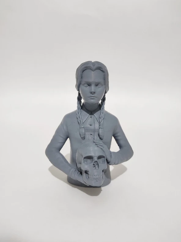 Wednesday Addams Family Thing El Şey Biblo Büst 3d Baskı Aksiyon Figürü Hediyelik Kişiye Özel 10 Cm ürün görseli 1