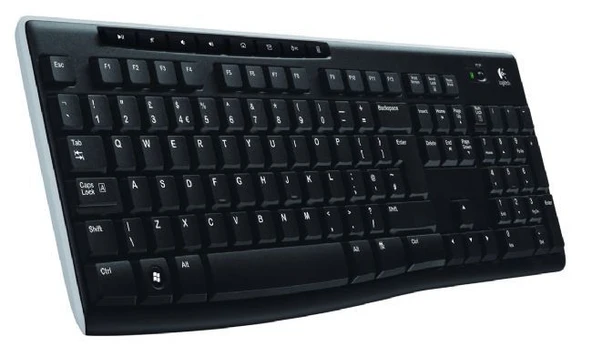 LOGITECH K270 KABLOSUZ KLAVYE Q TR USB SİYAH 920-003761 ürün görseli 1