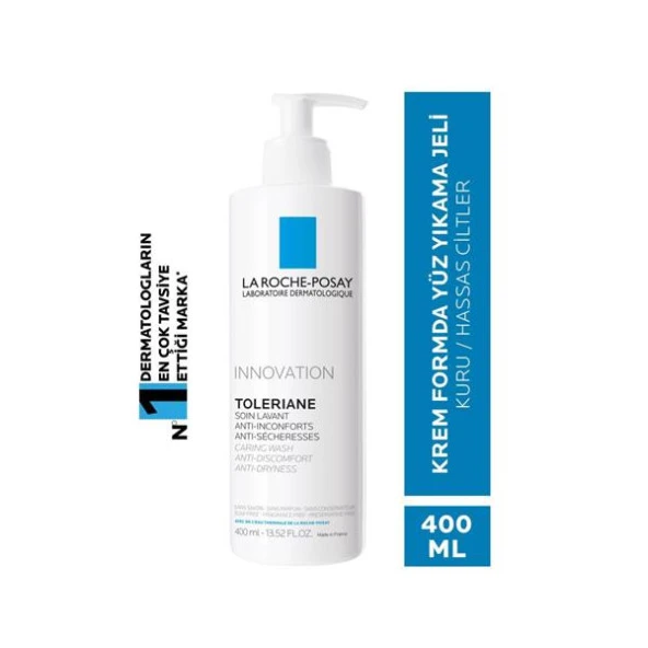 La Roche Posay Toleriane Caring Wash 400 Ml - SKT:09/2027 ürün görseli 1
