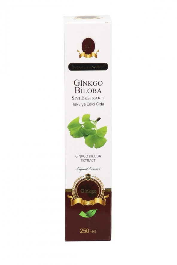Immunat Ginkgo Biloba Ekstraktı 250 ml ürün görseli 1