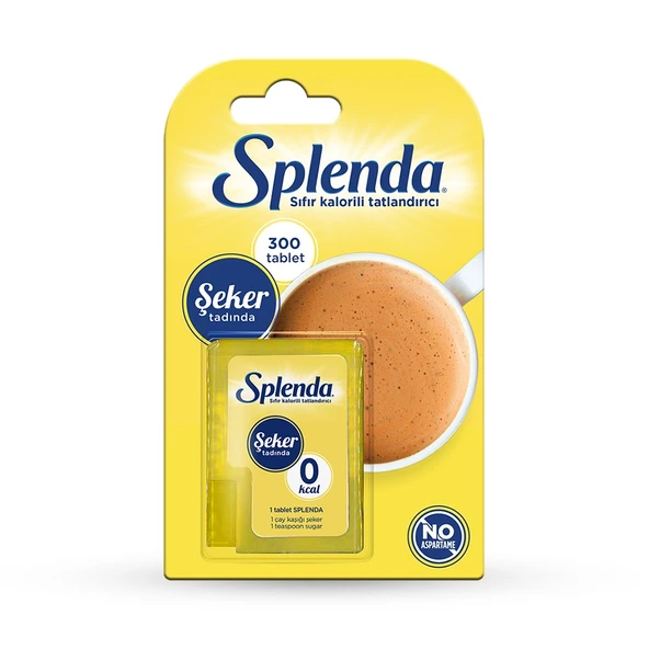 Splenda 300 Tablet Tatlandırıcı ürün görseli 1