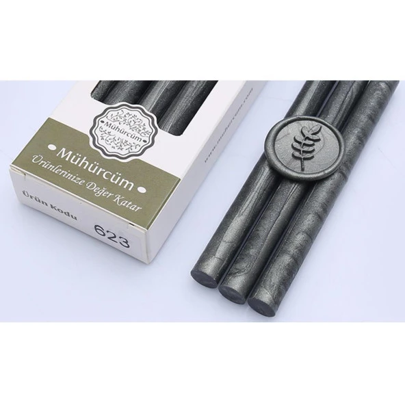 Mühür Mumu Çubuk 11mmx120mm 10 lu Paket Model: 623 YEŞİL CİVA ürün görseli 1