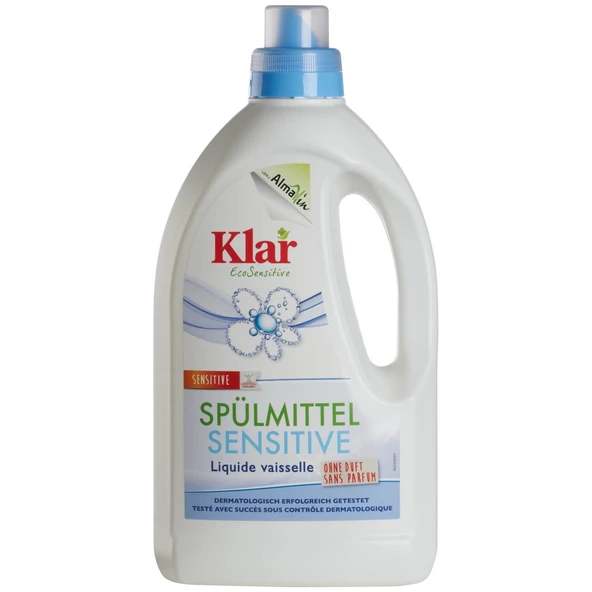 Klar Klar Elde Bulaşık Yıkama Sıvısı - Kokusuz - 1,5 lt ürün görseli 1