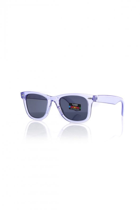 By Harmony BH 2140 Şeffaf Açık Mor Unisex Güneş Gözlüğü ürün görseli 1