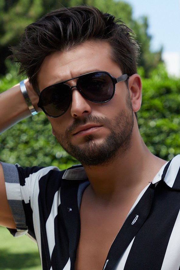 By Harmony BH P014 Siyah Siyah Unisex Güneş Gözlüğü ürün görseli 1