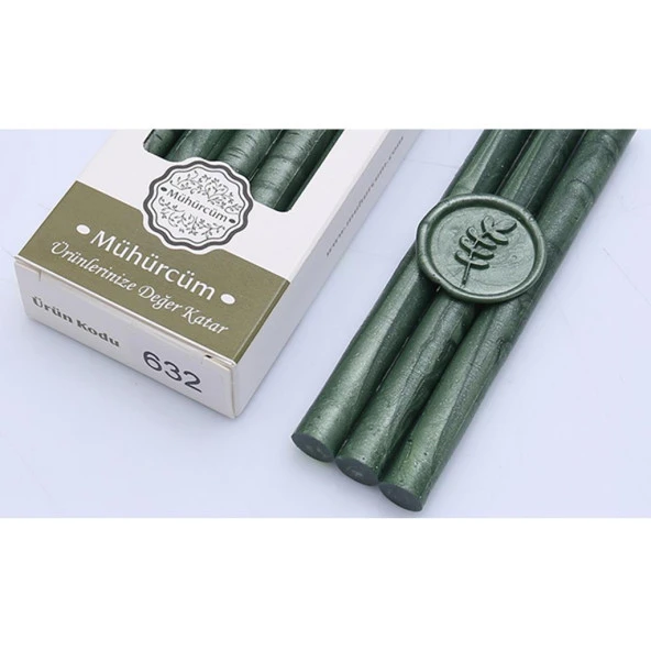 Mühür Mumu Çubuk 11mmx120mm 10 lu Paket Model: 632 ALTIN BAMBU ürün görseli 1