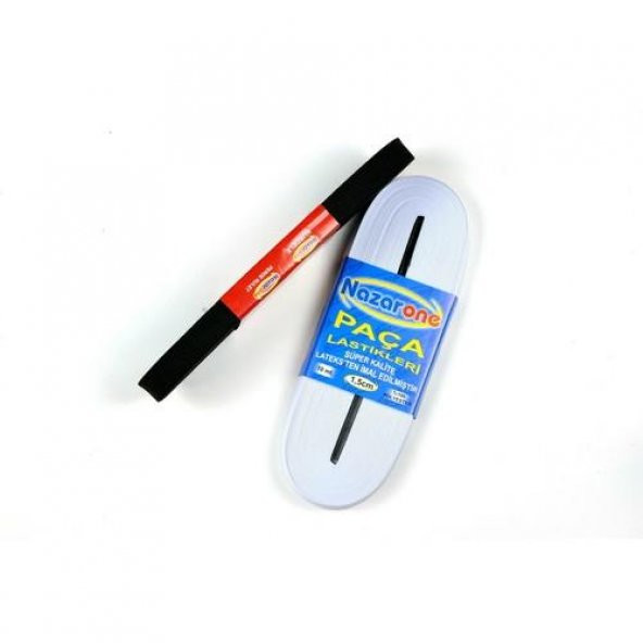 Nazarone Paça Lastiği Siyah 1.5 Cm ürün görseli 1