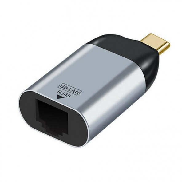 Rj45 Typec Dönüştürücü10/100/1000 Mbps Çevirici 6478 ürün görseli 1