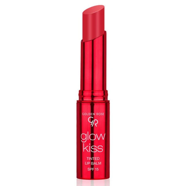 Golden Rose Glow Kiss Tinted Spf 15 Lip Balm - 02 Strawberry ürün görseli 1