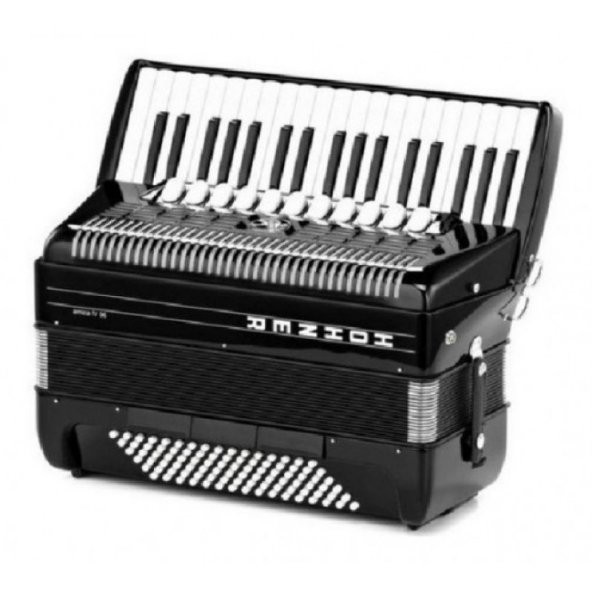 Hohner A38221 Amica Forte Iv 96 Akordeon (Siyah) ürün görseli 1